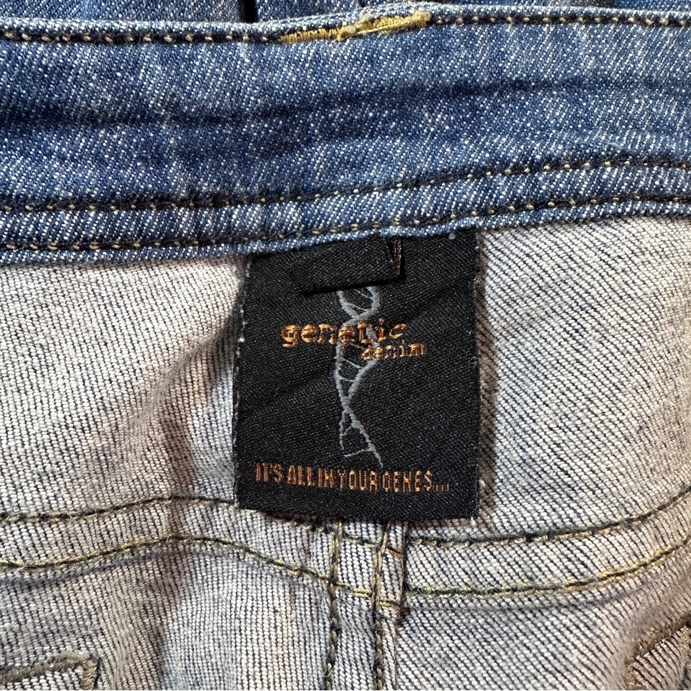 Genetic Denim “The Shane” Cigarette Jeans in Saddle Wash - Size 28 - Picture 12 of 16